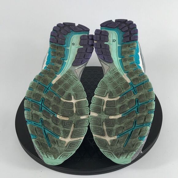 Brooks GTS 13 Gray/Aqua Athletic Running Shoes Women’s Size 10 Wide - Picture 10 of 11